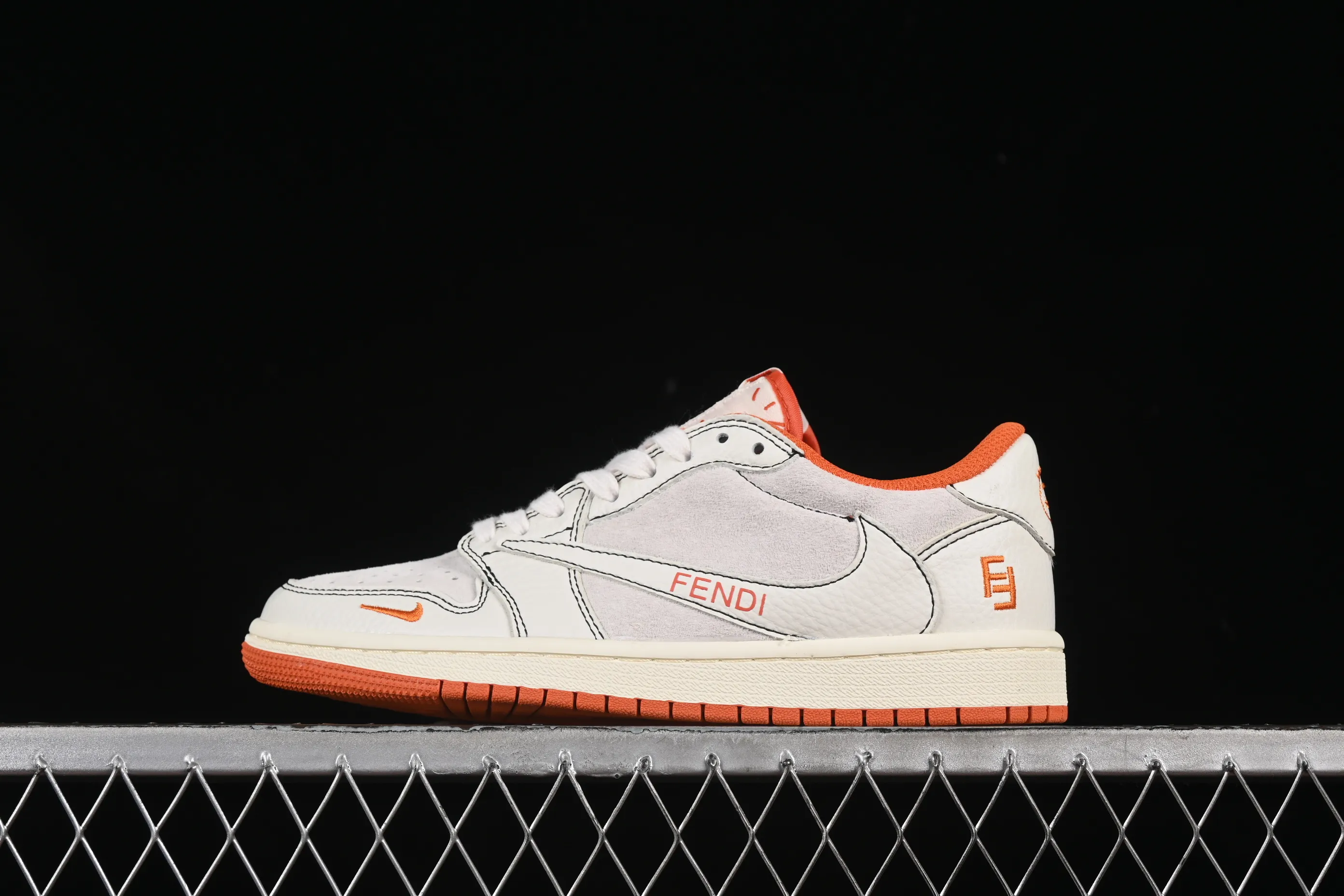 All categories Air Jordan Jordan series basketball shoes Air Jordan 1 Low High-end customized low-top sneakers Air Jordan 1 Low AJ1 Joe 1 Fendi joint low-top cultural casual sneakers XZ5749-002